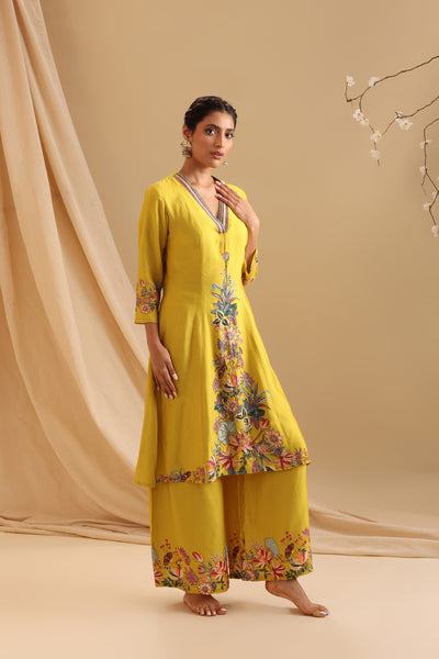 Sougat Paul Aarani Embellished Dhoti Set indian designer wear online shopping melange singapore