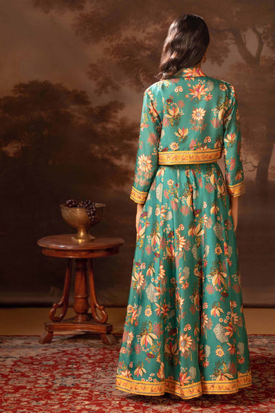 Sougat Paul Aarani Embroidered Lehenga Set indian designer wear online shopping melange singapore