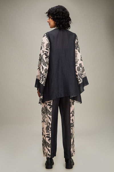 Sougat Paul Ahyana Printed Co-ord Set indian designer wear online shopping melange singapore