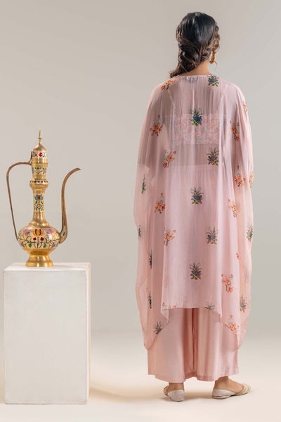 Sougat Paul Arani Embroidered Kaftan Set indian designer wear online shopping melange singapore