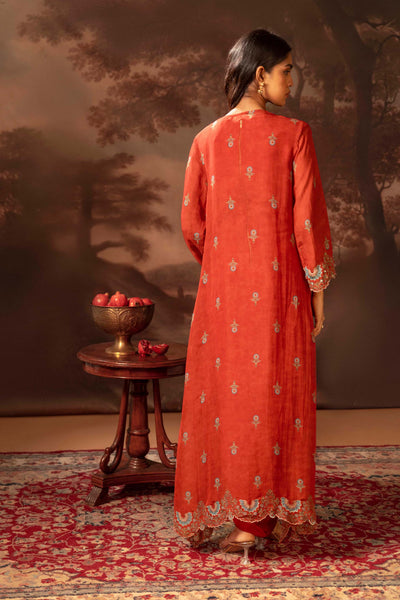 Sougat Paul Eraya Embellished Drape Dress Set indian designer wear online shopping melange singapore