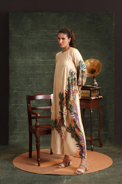 Sougat Paul Kaira Embellished Asymmetric Kurta Set indian designer wear online shopping melange singapore