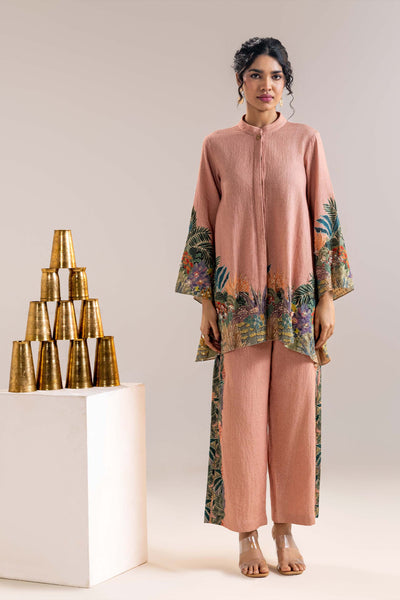 Sougat Paul Kaira Embellished Kurta Set indian designer wear online shopping melange singapore