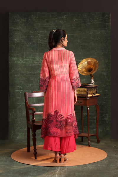 Sougat Paul Kaira Embellished Shirt Kurta Set indian designer wear online shopping melange singapore
