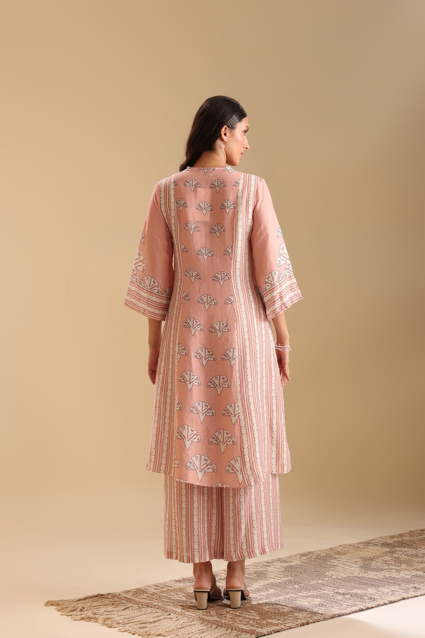 Sougat Paul Naqsh Embellished Kurta Set indian designer wear online shopping melange singapore