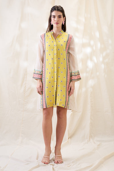 Sougat Paul Nooma Embellished A-line Dress indian designer wear online shopping melange singapore 