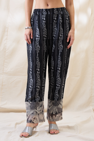 Sougat Paul Ravya Embellished Fron Tie-ups Co-ord Set Indian designer wear online shopping melange singapore