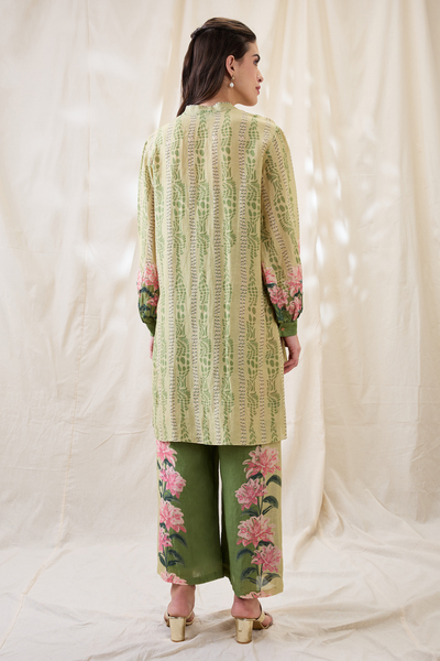 Sougat Paul Ravya Embellished Co-ord Set Indian designer wear online shopping melange singapore