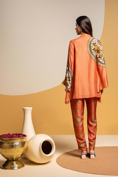 Sougat Paul Taarani Embellished Kimono Co-ord Set indian designer wear online shopping melange singapore 