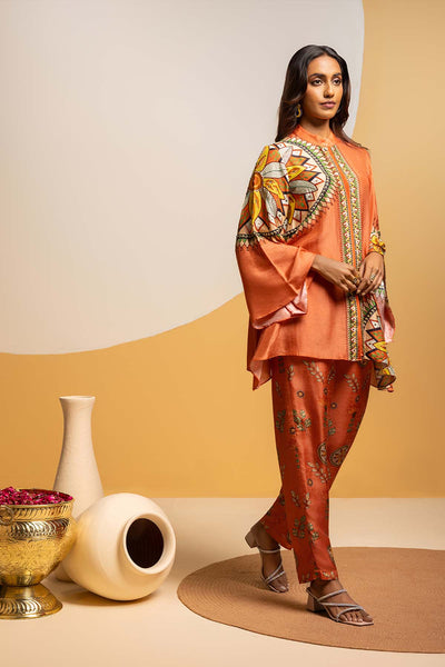 Sougat Paul Taarani Embellished Kimono Co-ord Set indian designer wear online shopping melange singapore 