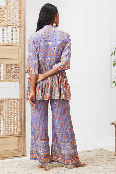 Sougat Paul Tabriz Embroidered Kurta Set indian designer wear online shopping melange singapore