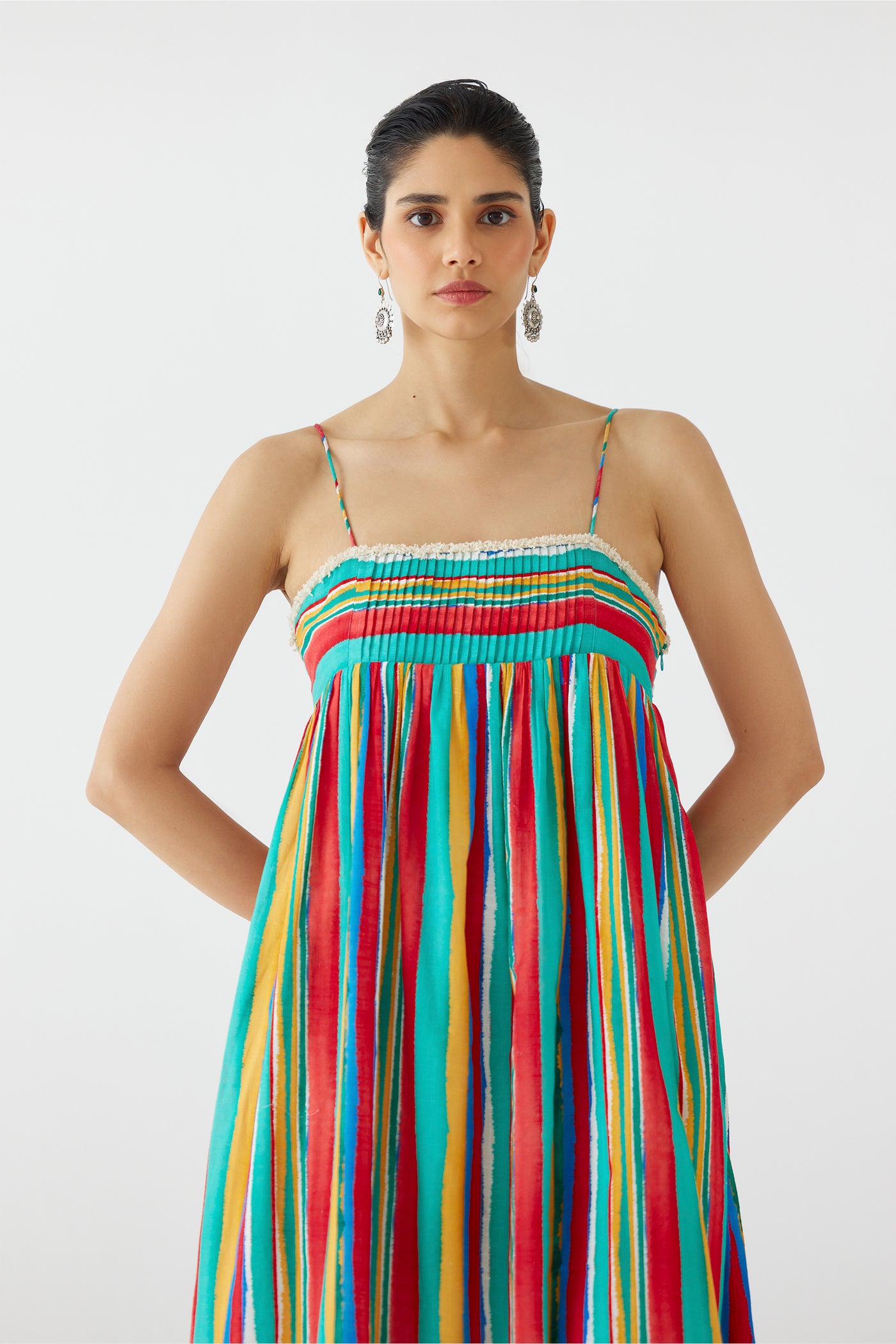 Studio Rigu Birch Strappy Dress indian designer wear online shopping melange singapore