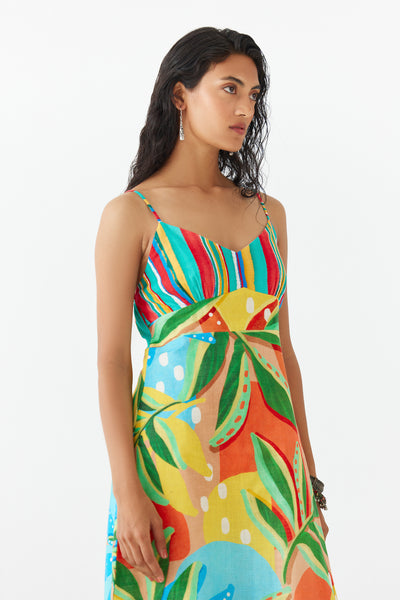 Studio Rigu Gir Strappy Dress indian designer wear online shopping melange singapore