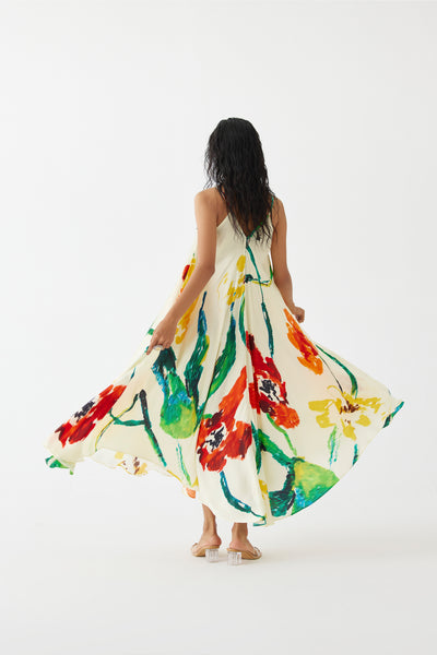 Studio Rigu Monet Strappy Dress indian designer wear online shopping melange singapore