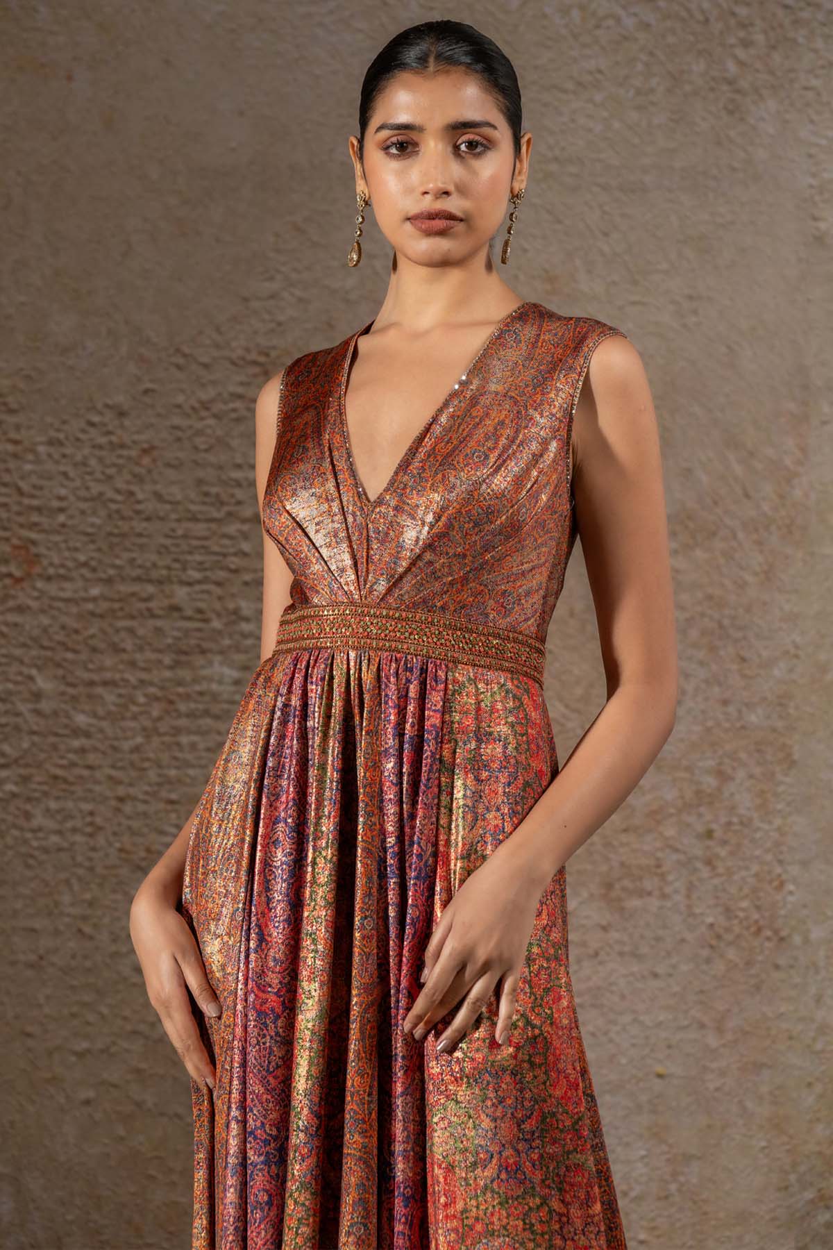 TARUN TAHILIANI Classic Jumpsuit indian designer wear online shopping melange singapore 