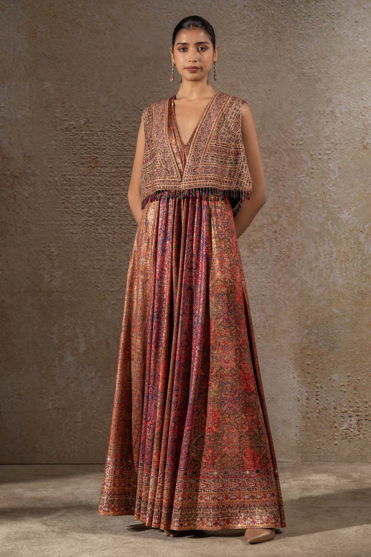 TARUN TAHILIANI Classic Jumpsuit indian designer wear online shopping melange singapore 