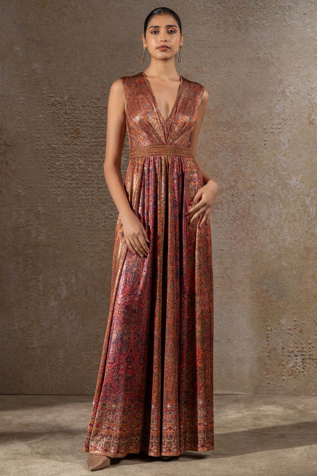 TARUN TAHILIANI Classic Jumpsuit indian designer wear online shopping melange singapore 