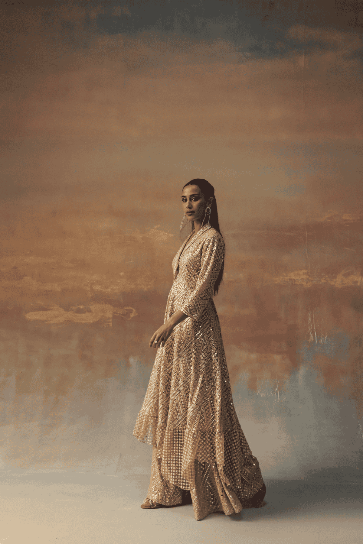 Twenty Nine Asym Peplum Blazer indian designer wear online shopping melange singapore 