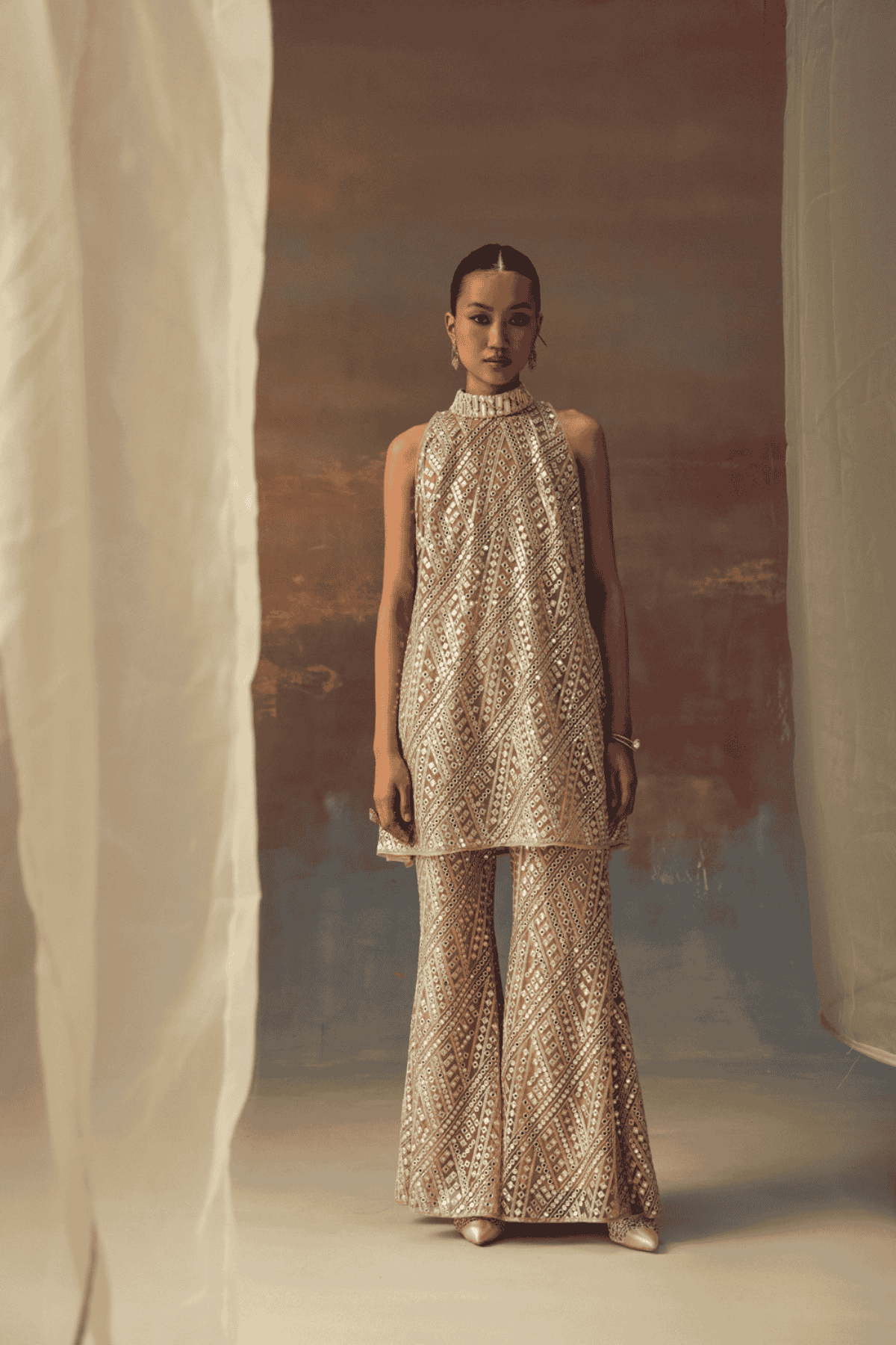 Twenty Nine Bellbottoms indian designer wear online shopping melange singapore 
