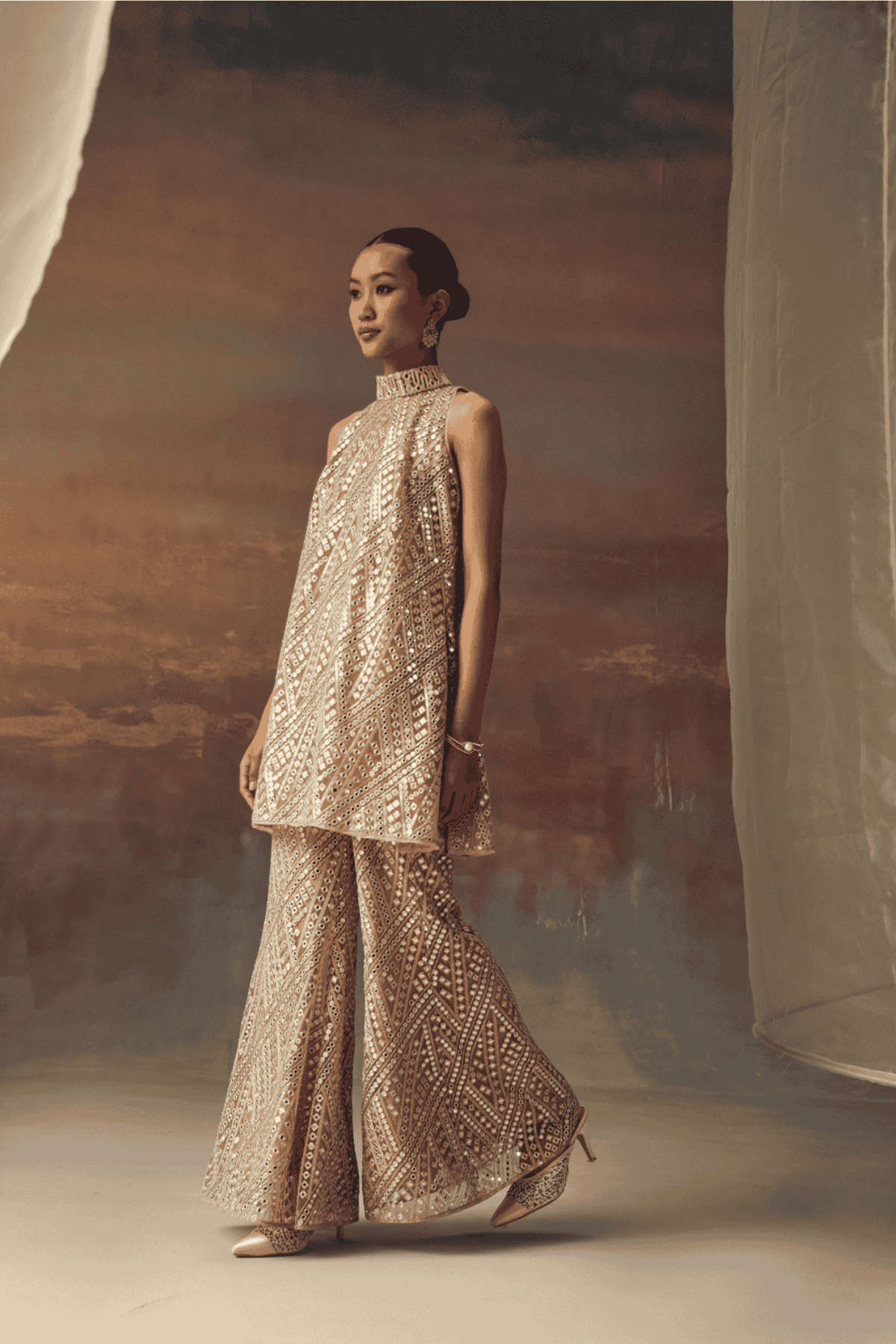 Twenty Nine Bellbottoms indian designer wear online shopping melange singapore 
