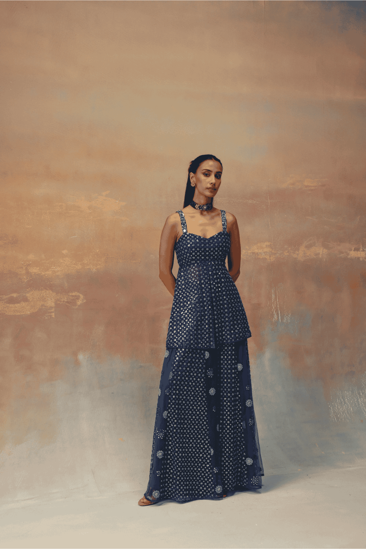 Twenty Nine Flared Shararas indian designer wear online shopping melange singapore 