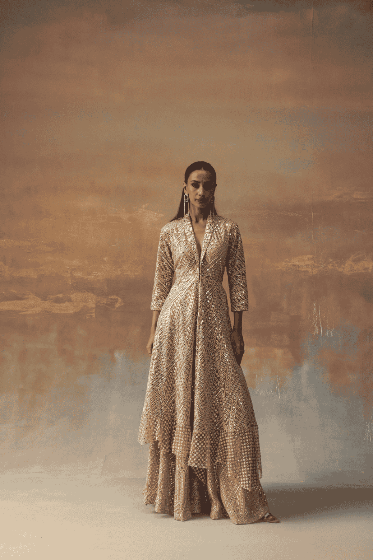 Twenty Nine Flared Shararas indian designer wear online shopping melange singapore 