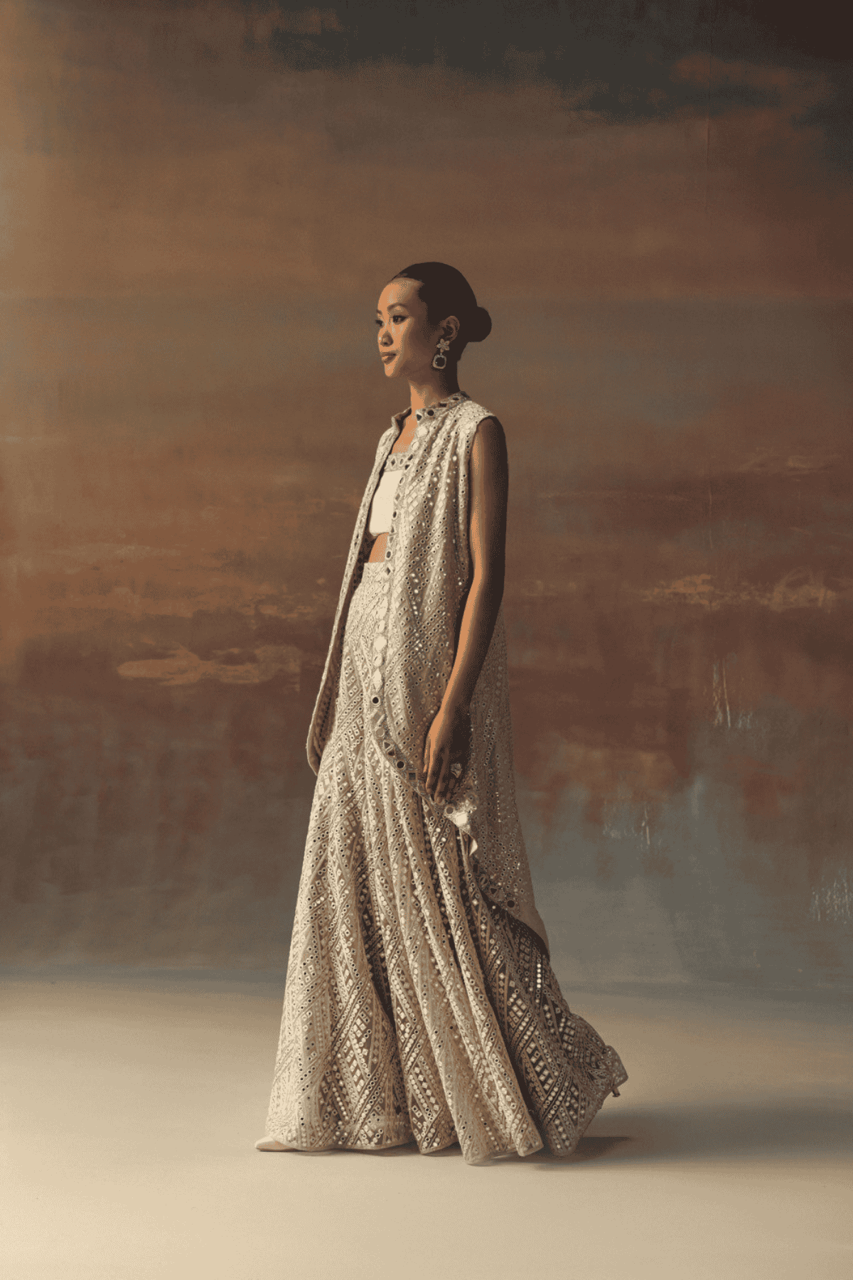 Twenty Nine Flared Shararas indian designer wear online shopping melange singapore 