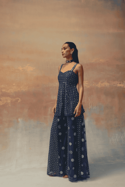 Twenty Nine Flared Shararas indian designer wear online shopping melange singapore 