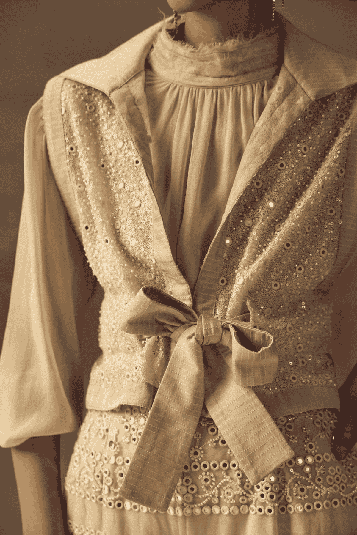 Twenty Nine Georgette Shirt indian designer wear online shopping melange singapore 