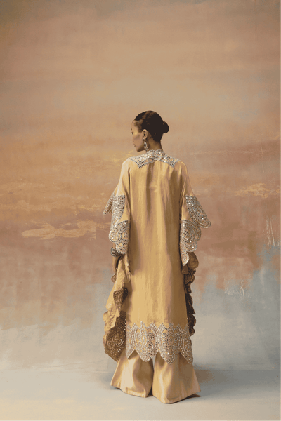 Twenty Nine Brocade Palazzos indian designer wear online shopping melange singapore 