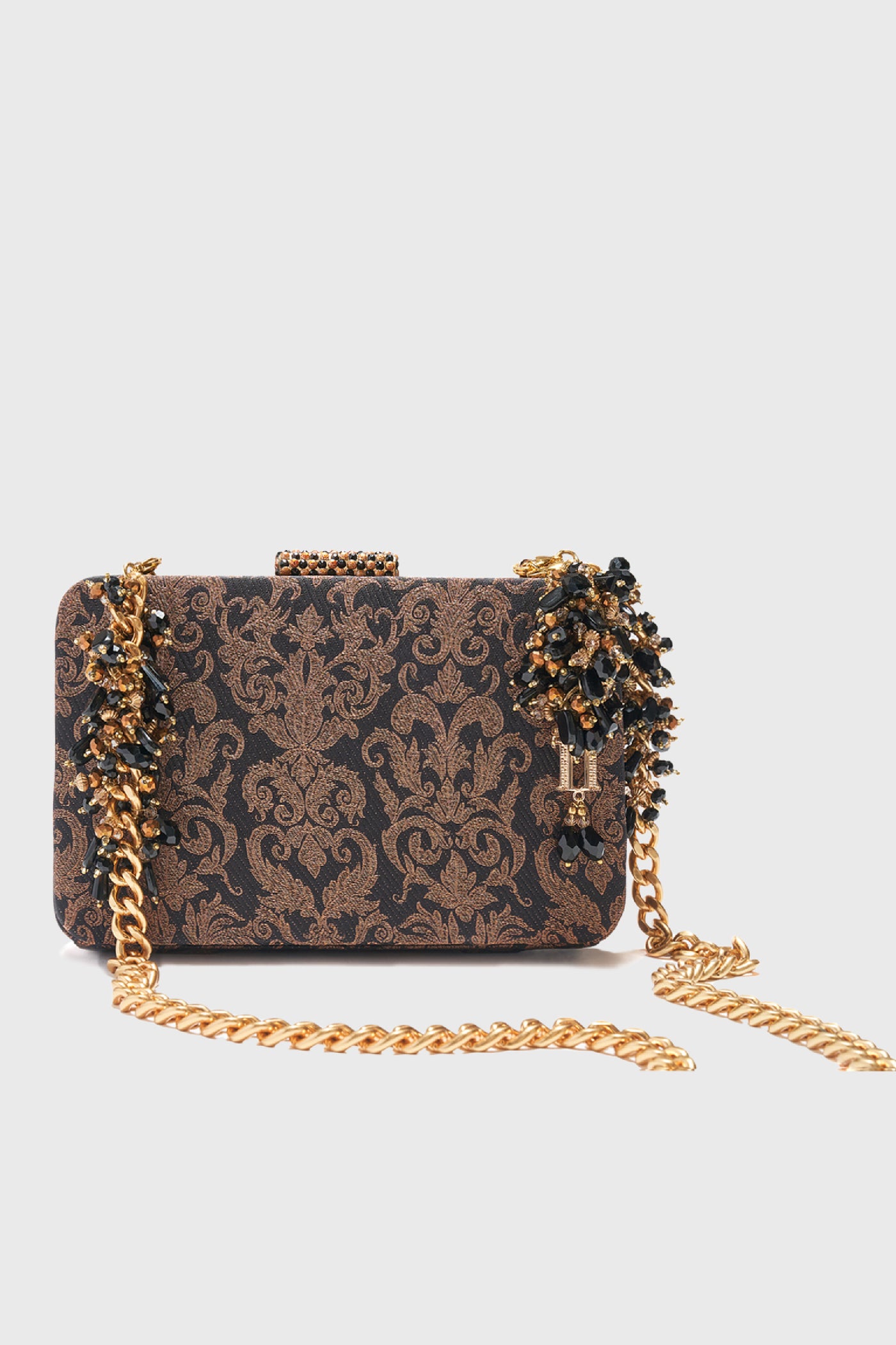 Tarun Tahiliani Accessories Bag Copper indian designer wear online shopping melange singapore