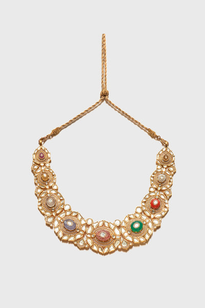 Tarun Tahiliani Jewellery Silver Necklace indian designer wear online shopping melange singapore