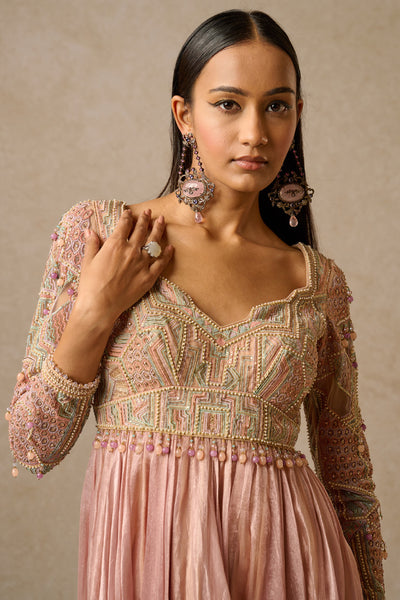 Tarun Tahiliani Anarkali Churidar Dupatta indian designer wear online shopping melange singapore