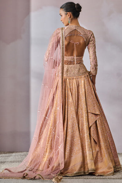 Tarun Tahiliani Blouse Dupatta Lehenga indian designer wear online shopping melange singapore