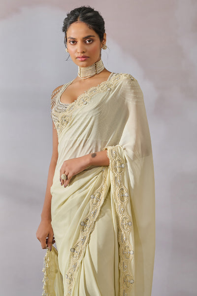 Tarun Tahiliani Blouse Saree indian designer wear online shopping melange singapore