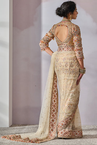 Tarun Tahiliani Blouse Saree Petticoat indian designer wear online shopping melange singapore