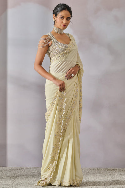 Tarun Tahiliani Blouse Saree indian designer wear online shopping melange singapore