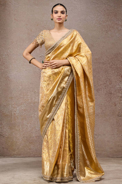 Tarun Tahiliani Brocade Saree indian designer wear online shopping melange singapore 