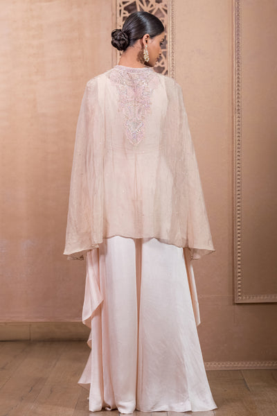 Tarun Tahiliani Cape With Slip And Trouser indian designer wear online shopping melange singapore