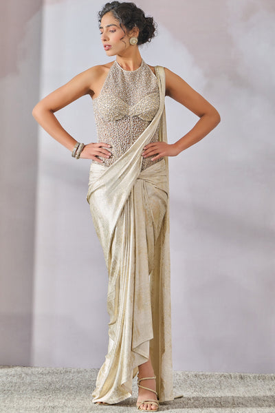 Tarun Tahiliani Concept Saree indian designer wear online shopping melange singapore