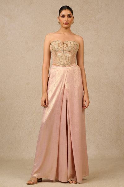 Tarun Tahiliani Corset Trouser indian designer wear online shopping melange singapore