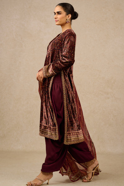 Tarun Tahiliani Dhoti Dupatta Kurta indian designer wear online shopping melange singapore