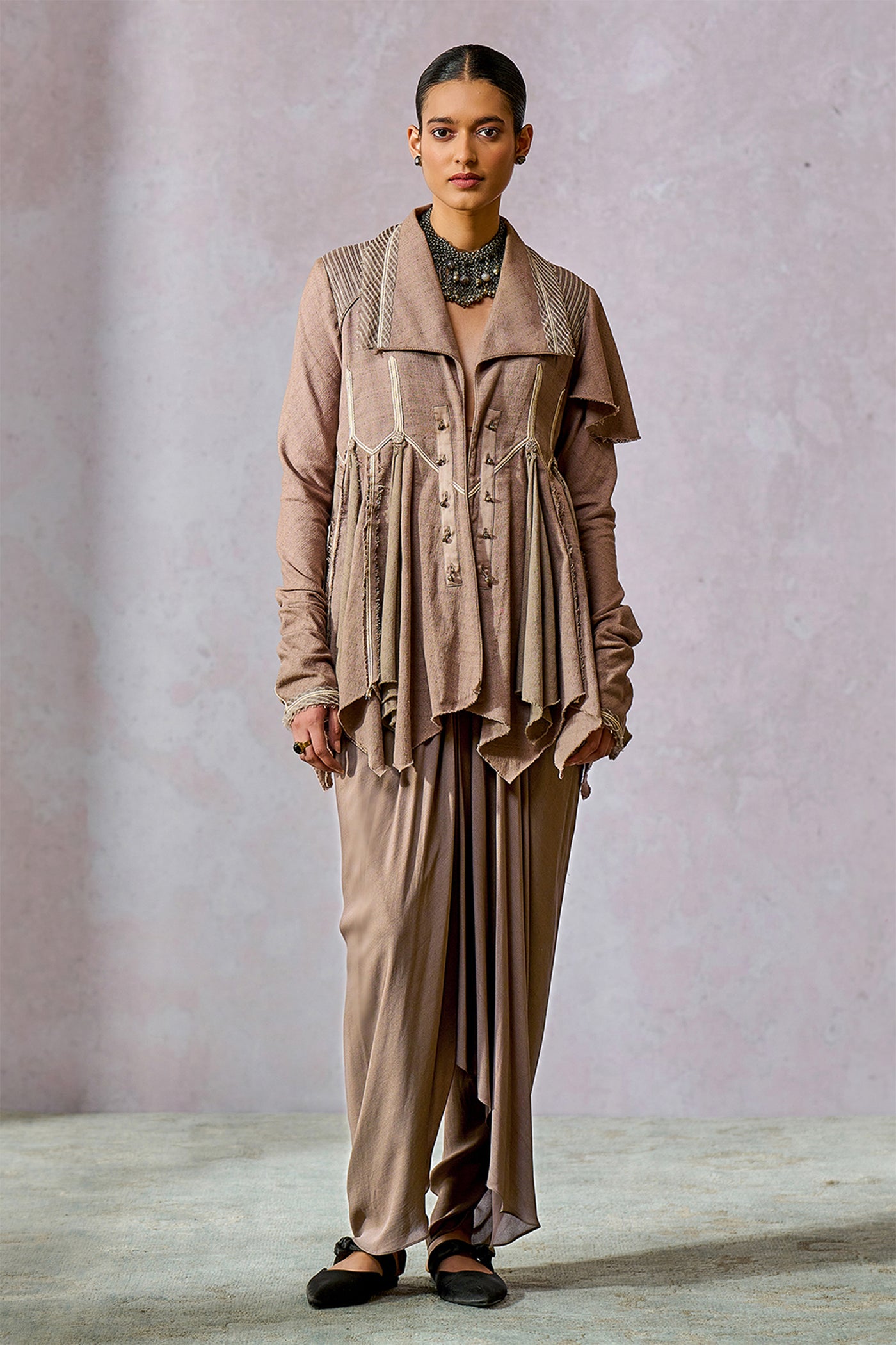 Tarun Tahiliani Dhoti Top indian designer wear online shopping melange singapore