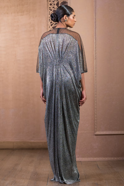 Tarun Tahiliani Draped Dress indian designer wear online shopping melange singapore