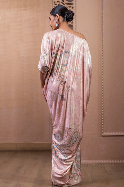 Tarun Tahiliani Dress Blush Blush indian designer wear online shopping melange singapore