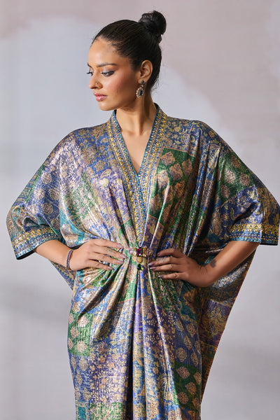 Tarun Tahiliani Dress Peacock indian designer wear online shopping melange singapore