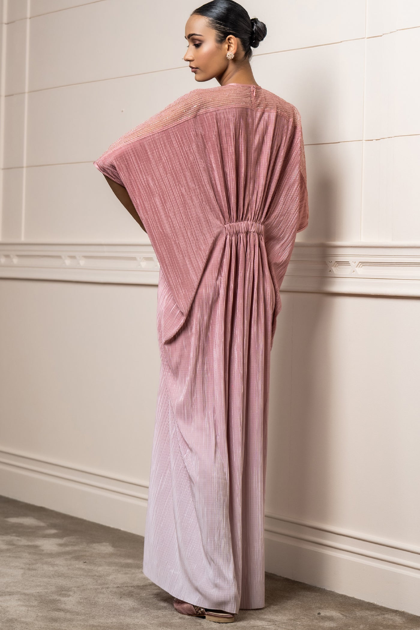 Tarun Tahiliani Dress Rose Gold indian designer wear online shopping melange singapore