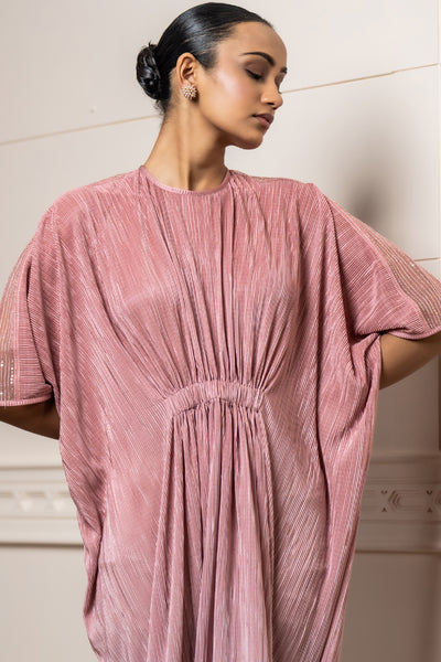 Tarun Tahiliani Dress Rose Gold indian designer wear online shopping melange singapore