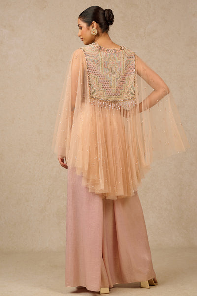 Tarun Tahiliani Hand Embroidered Cape  indian designer wear online shopping melange singapore