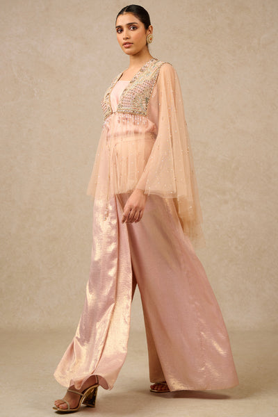 Tarun Tahiliani Hand Embroidered Cape  indian designer wear online shopping melange singapore